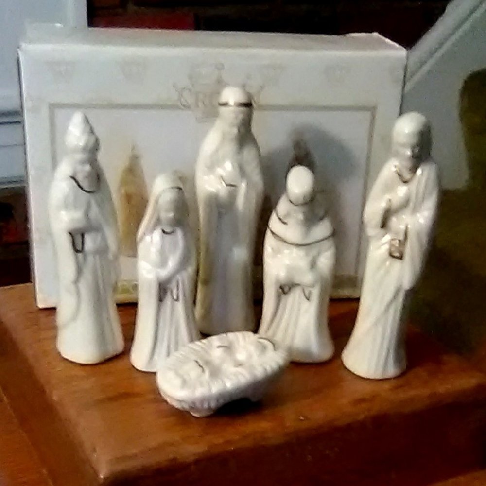 Mini Nativity Set/6-pc